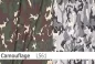 Preview: Elastsicher Badeanzugstoff - Lycra Design Camouflage