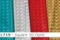 Preview: Lycra mit Squar 3D-Effekt