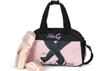 Preview: Sport Bag mit Ballettmotiv für Kinder