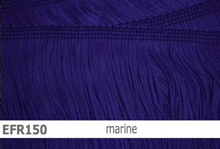 elastische Tactel-Franse 15cm - reduzierte Farben