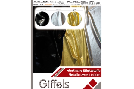 Preview: Lycra - Design Metallic Lycra