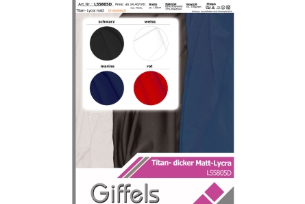 Preview: Titan - dicker Matt-Lycra sale