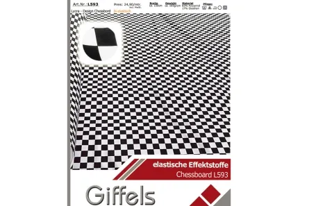 Lycra Chessboard- L593