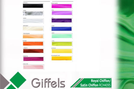 Preview: Royal Chiffon/ Satin Chiffon