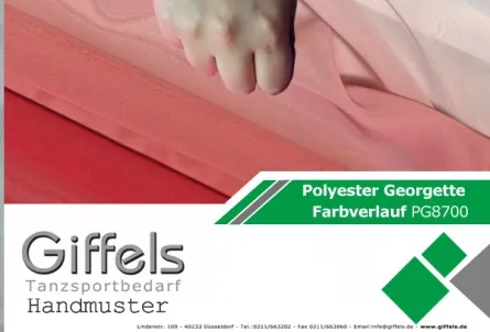 Handmuster - Polyester Georgette PG8700