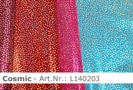 Preview: Lycra Cosmic mit Holopunkte