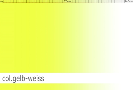 Preview: Lycra mit Farbverlauf- col. weiss-farbig