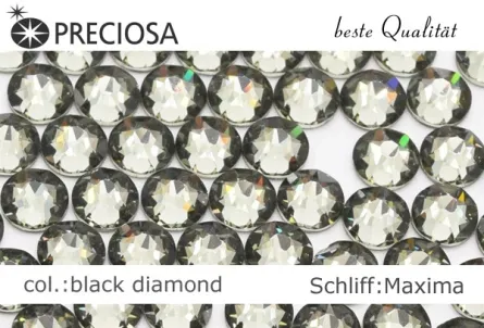 Preciosa MAXIMA HOTFIX Strass SS30/Ø:6,4mm - Farben