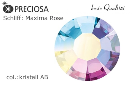 Preview: Preciosa MAXIMA HOTFIX Strass SS16/Ø:3,9mm - kristallAB