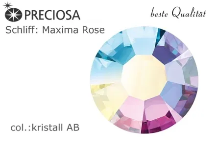 Preciosa MAXIMA HOTFIX Strass SS20/Ø:4,7mm - kristallAB
