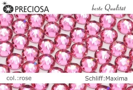 Preciosa MAXIMA HOTFIX Strass SS16/Ø:3,9mm - Farben