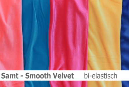 Preview: Samt/ Smooth Velvet - bi-elastisch