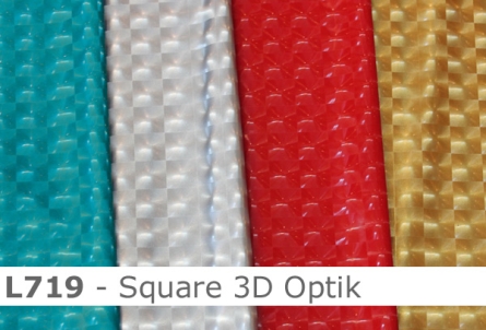 Preview: Lycra - Design 3D-Optik-Square