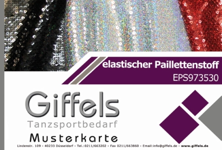 Preview: Komplettset - Paillettenstoffe