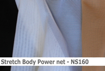 Preview: Stretch Body Power Net - kräftiger Netzstoff