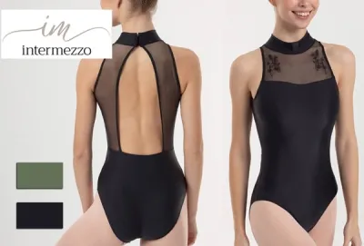 Neckholder-Trikot mit besticktem Netzeinsatz - Art. 31641 sale