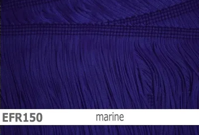 elastische Tactel-Franse 15cm - reduzierte Farben