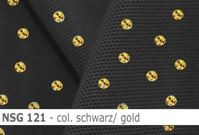 Stretch net - weicher Netzstoff mit Pailletten