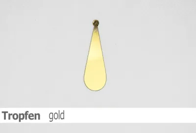 Spezialpailletten - Tropfen